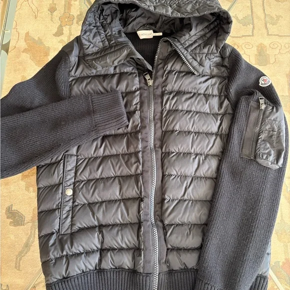 Men’s Moncler Black Puffer Jacket - Picture 5 of 5